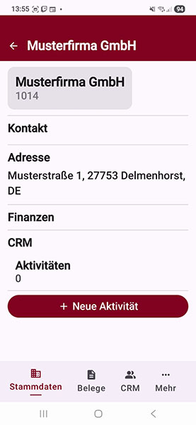 Mobile App – CRM